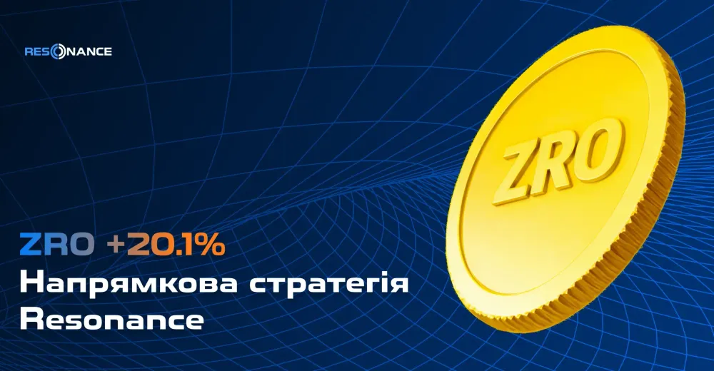 ZRO +20.1% (Напрямкова стратегія Resonance)