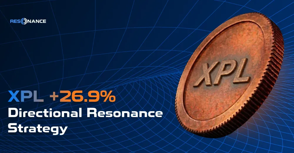 XPL +26.9% (Resonance Directional Strategy)