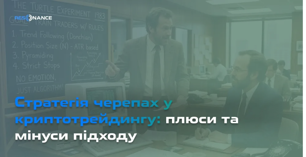 Стратегія черепах у криптотрейдингу: плюси та мінуси підходу