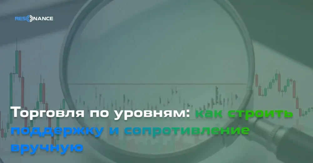 Торговля по уровням: как строить поддержку и сопротивление вручную