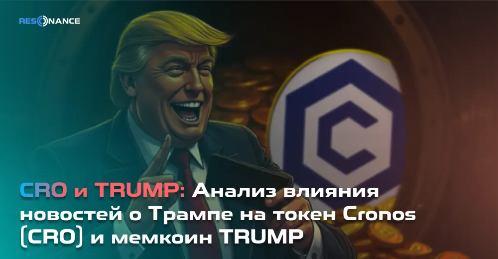 CRO и TRUMP: Анализ влияния новостей о Трампе на токен Cronos (CRO) и мемкоин TRUMP