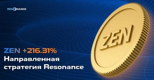 ZEN +216,31% (Направленная стратегия Resonance)