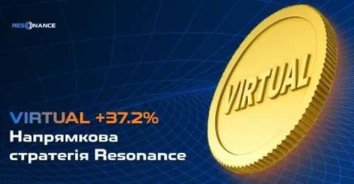 VIRTUAL +37.2% (Напрямкова стратегія Резонанс)