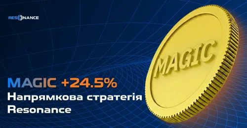 MAGIC +24.5% (Напрямкова стратегія Резонанс)