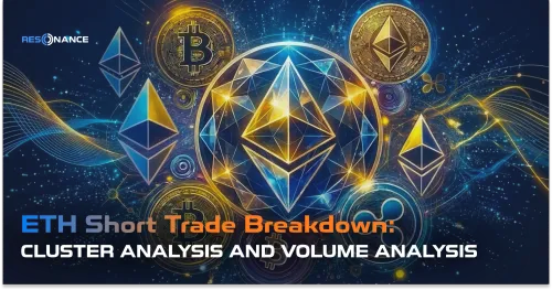 ETH Short Trade Breakdown: Cluster Analysis and Volume Analysis