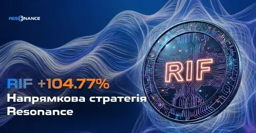 RIF +104.77% (Напрямкова стратегія Resonance)
