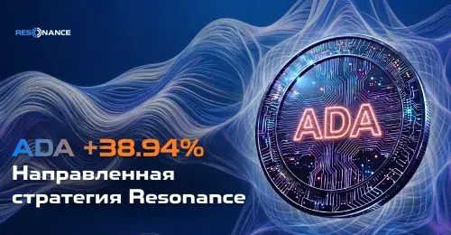 ADA +38.94% (Направленная стратегия Resonance)