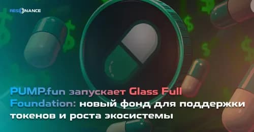 PUMP.fun запускает Glass Full Foundation: новый фонд для поддержки токенов и роста экосистемы