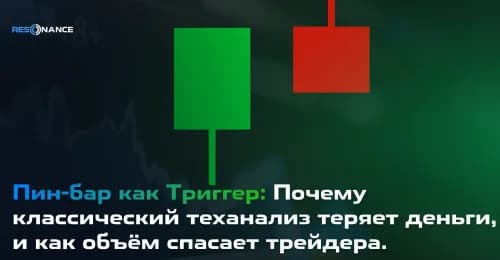 Пин-бар как триггер: Как объем спасает трейдера от убытков?
