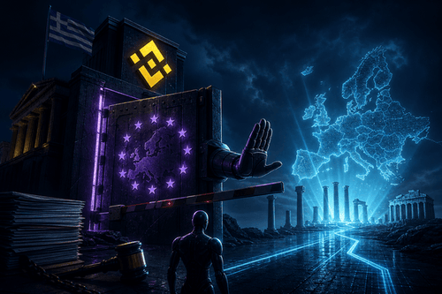 Трудности Binance с лицензией MiCA в Греции
