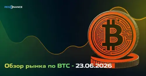 Обзор рынка по BTC - 23.06.2026