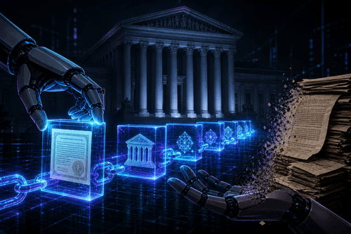 SEC предлагает признать блокчейн официальной записью