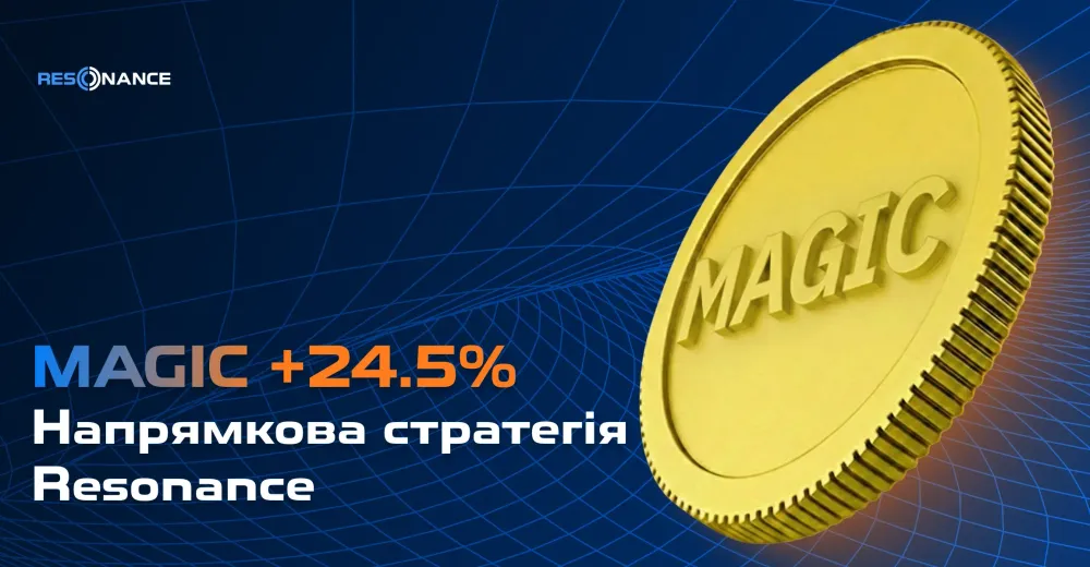 MAGIC +24.5% (Напрямкова стратегія Резонанс)