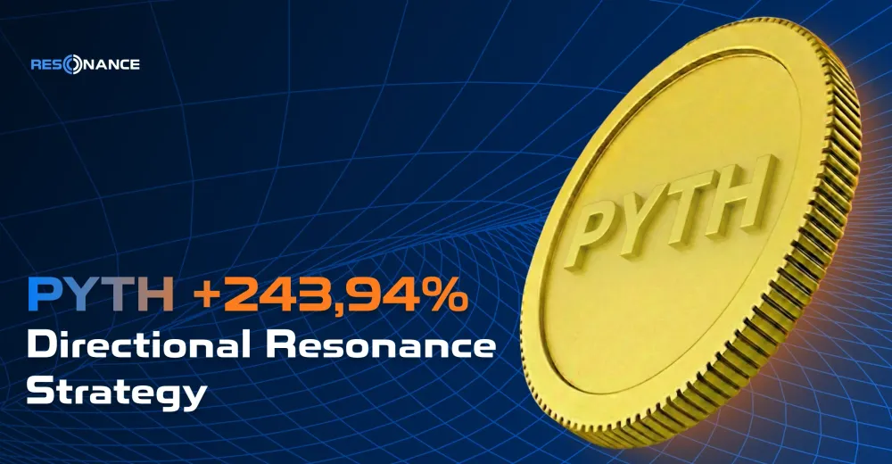 PYTH +243.97% (Resonance Directional Strategy)