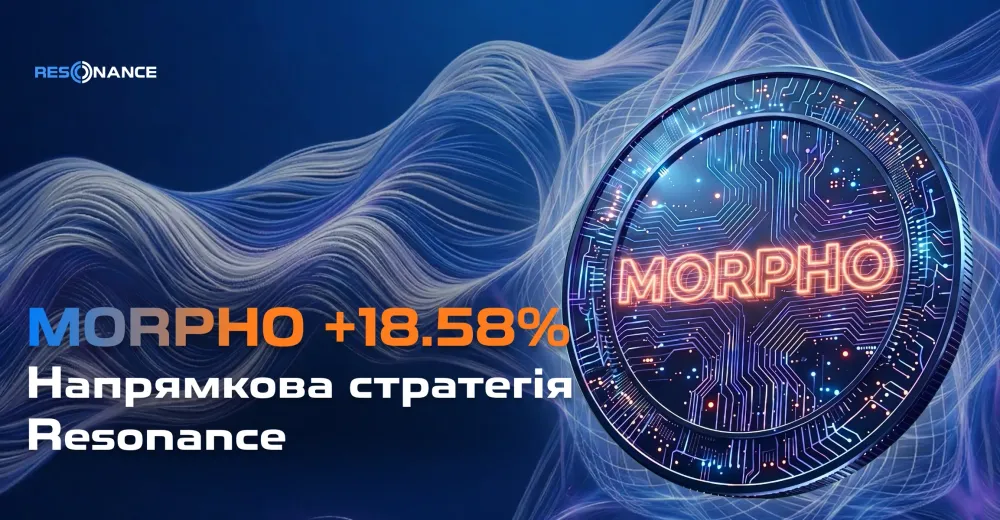 MORPHO +18.58% (Спрямована стратегія Resonance)