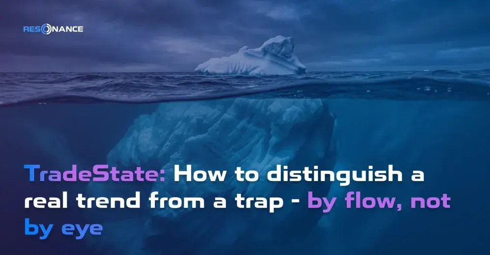 TradeState: how to tell a real trend from a trap — by flow, not by eye