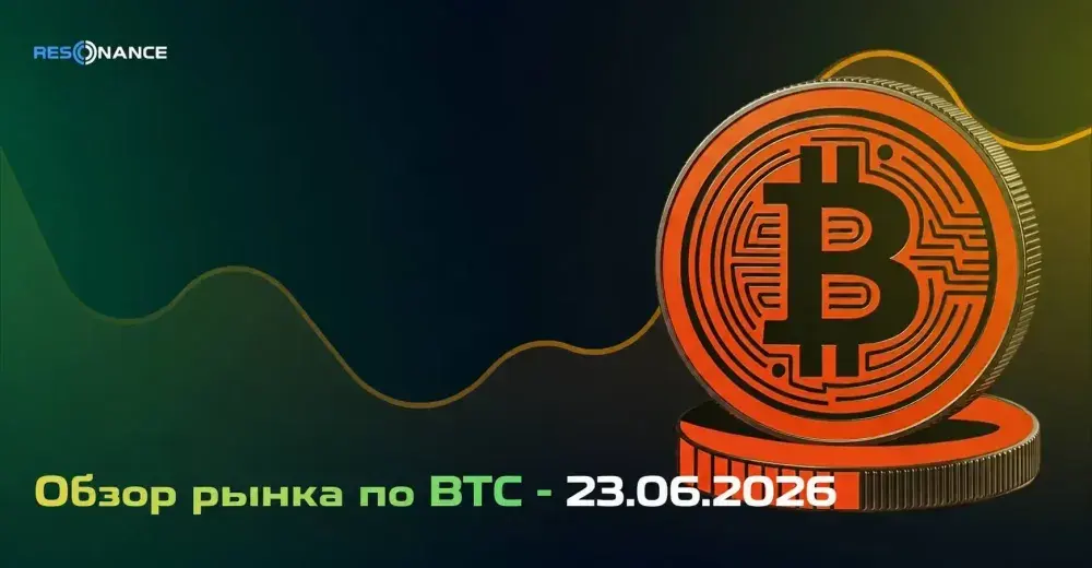 Обзор рынка по BTC - 23.06.2026