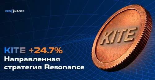 KITE +24.7% (Направленная стратегия Resonance)