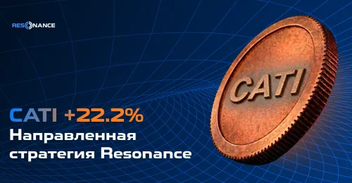 CATI +22.2% (Направленная стратегия Resonance)