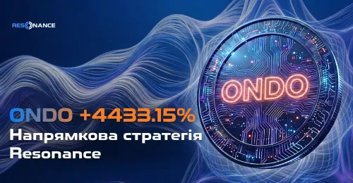 ONDO +4433.15% (Напрямкова стратегія Resonance)