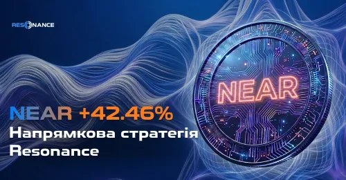 NEAR +42.46% (Напрямкова стратегія Резонанс)