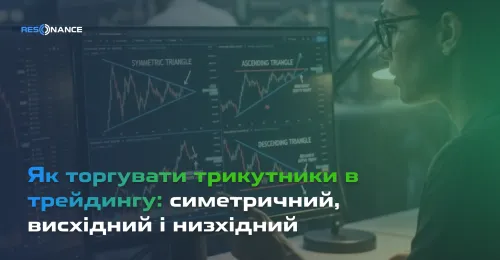 Як торгувати трикутники в трейдингу: симетричний, висхідний і низхідний